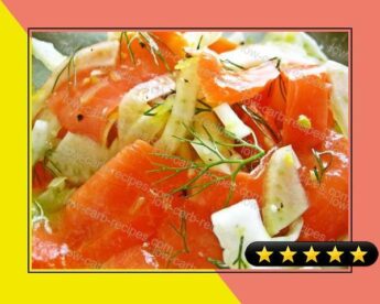 Smoked Salmon and Fennel Salad recipe