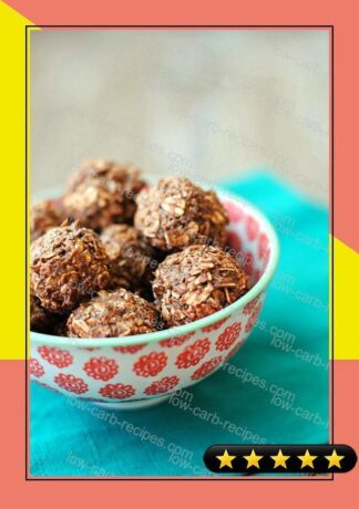 Healthy Chocolate Peanut Butter Balls recipe