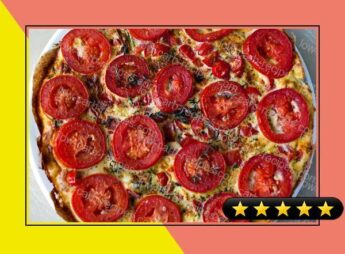 Tomato Frittata With Fresh Marjoram or Thyme recipe