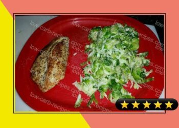 Brussel Sprout Cole Slaw recipe