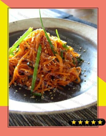 Quick Korean-Style Spicy Carrot Salad recipe