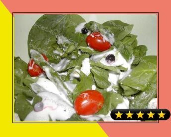 Linda's Spinach Salad With the Works recipe