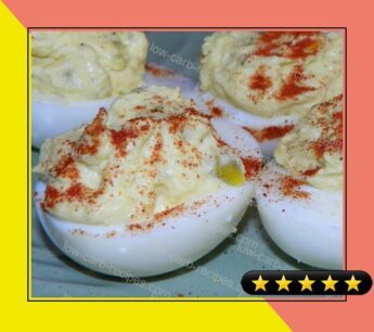 Creamy Ranch Deviled Eggs recipe