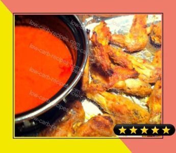 Healthier Boiled and Broiled Buffalo Chicken Wings recipe
