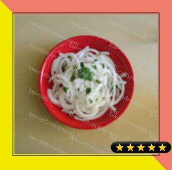 Onion Salad - Indian Inspired recipe