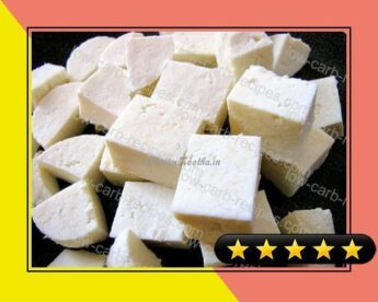 Homemade Paneer (Indian Cottage Cheese) recipe