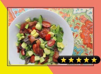 BLT Avocado Salad with Cilantro Vinaigrette recipe