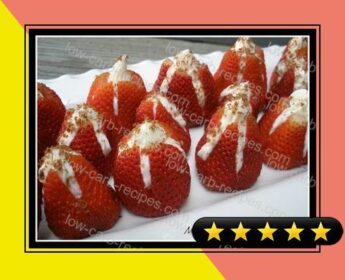 Sweet Cream Cheese Filled Strawberries recipe